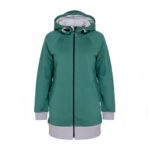Schnittmuster Sweatjacke mit Kapuze oder Stehkragen KAJOSCHKA_B