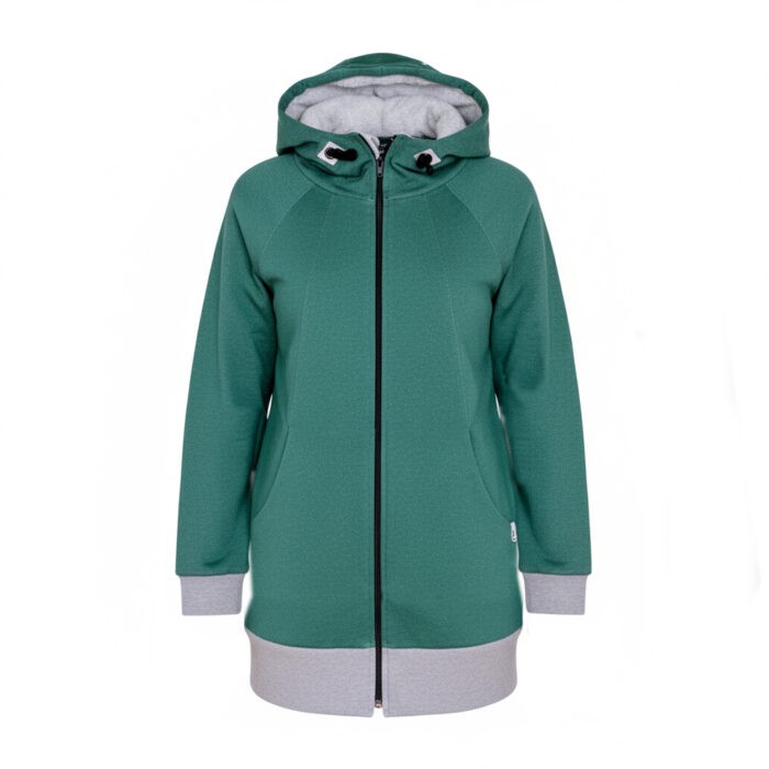 Schnittmuster Sweatjacke mit Kapuze oder Stehkragen KAJOSCHKA_B – Bild 1