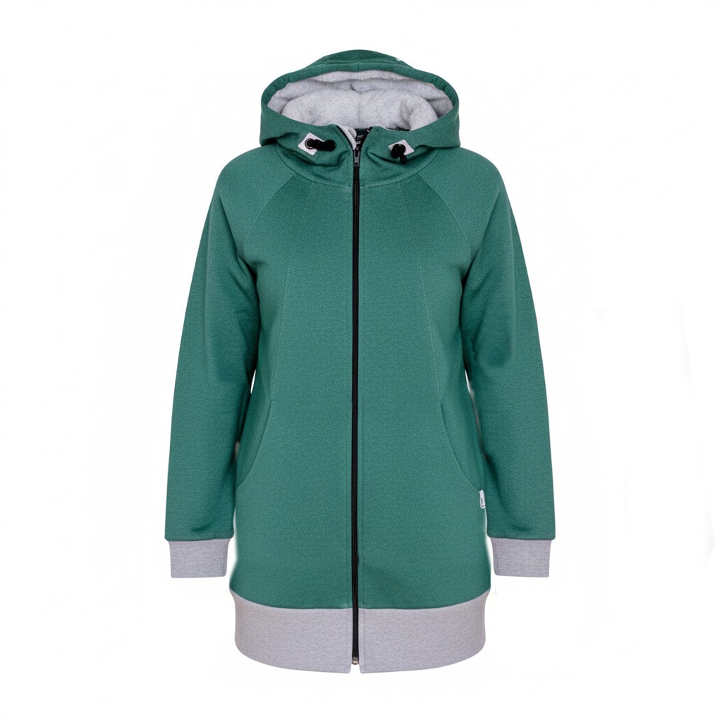 Schnittmuster-sweatjacke-kajoschka-bpatterns-technisches-foto Schnittmuster Sweatjacke mit Kapuze oder Stehkragen KAJOSCHKA_B – Bild 1