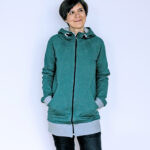 Schnittmuster Sweatjacke Damen mit Raglanärmeln | Kajoschka_B – Bild 2