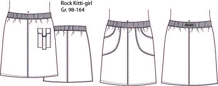 Jeansrock Kitti-girl 98-164