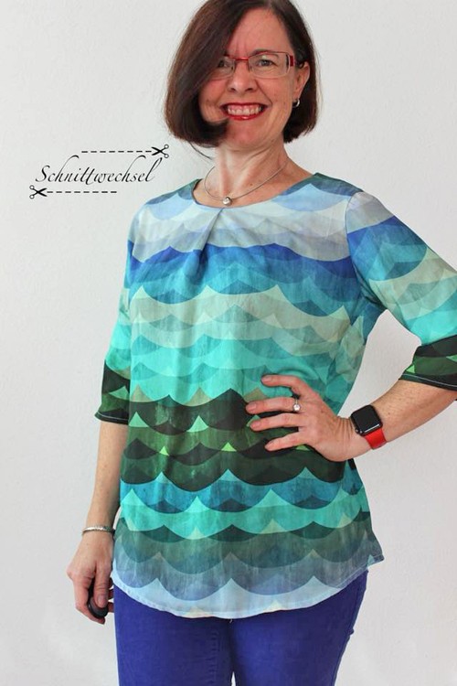 Schnittmuster Damenbluse