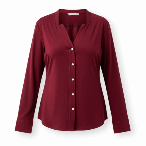 Taillierte Jerseybluse Schnittmuster