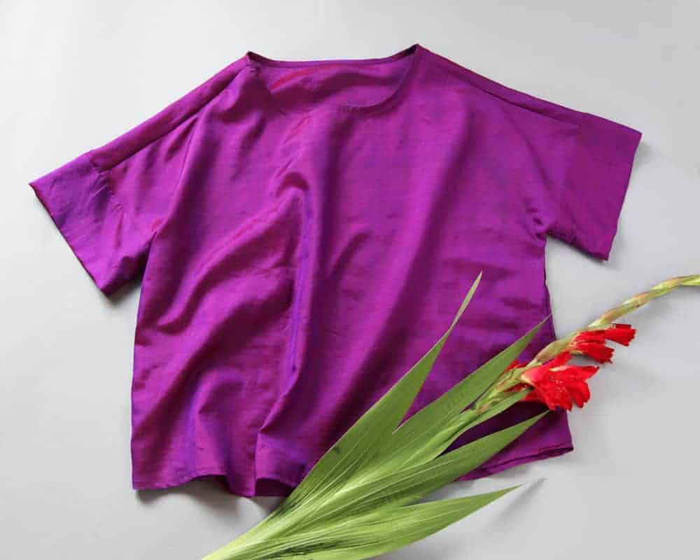 Blusenshirt im Kimonostyle