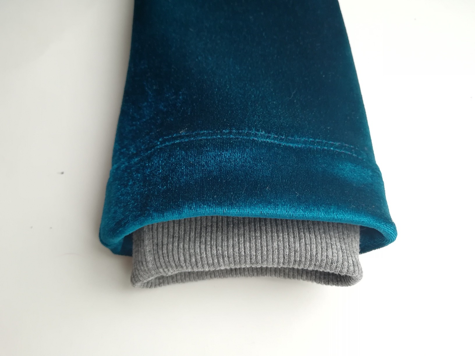 Bündchenabschluss für Jacke