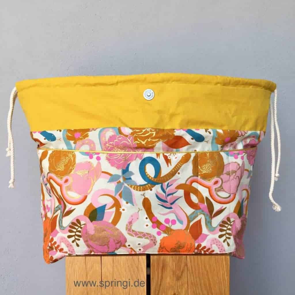 sewing pattern project bag