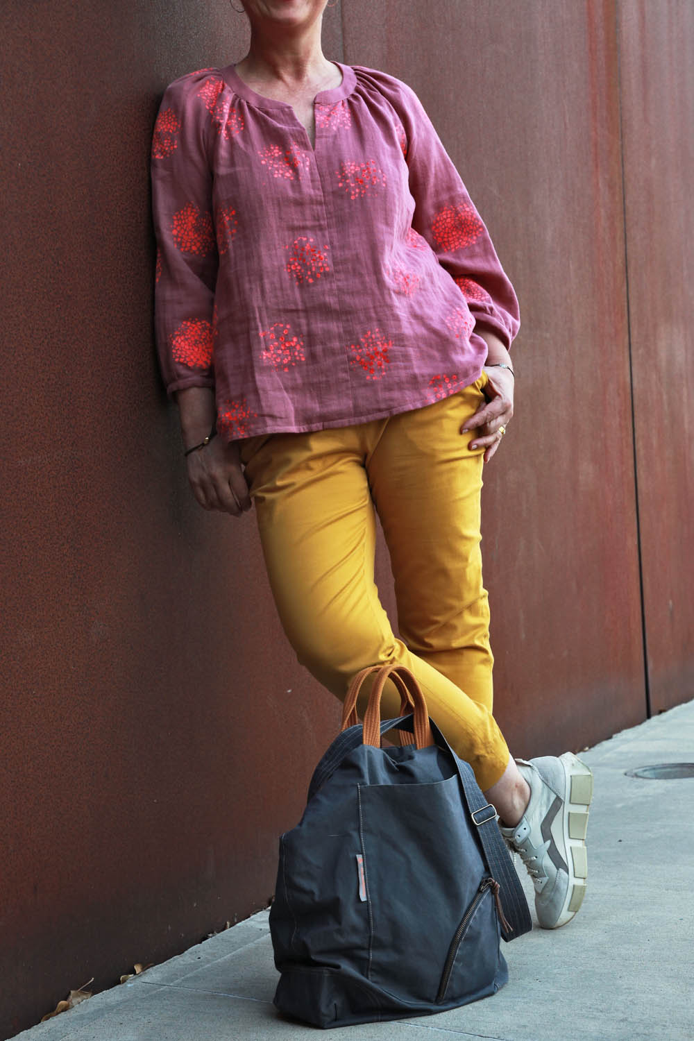 schnittmuster bluse mit v-Ausschnitt