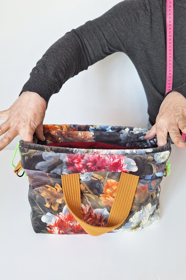 Taschenverschluss ausmessen