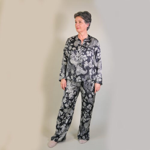 einfaches Pyjamaschnittmuster