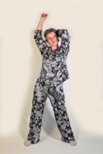 Damen Pyjama Schnittmuster ohne Knöpfe