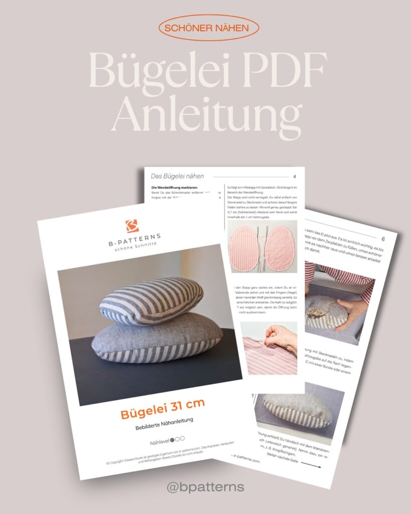 Vorschau Naehanleitung Bügelei