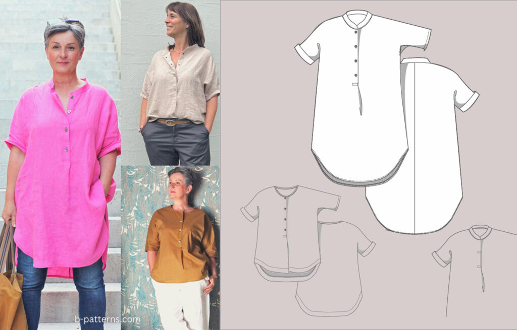 Schnittmuster-oversize-bluse-3-naehvarianten-bpatterns